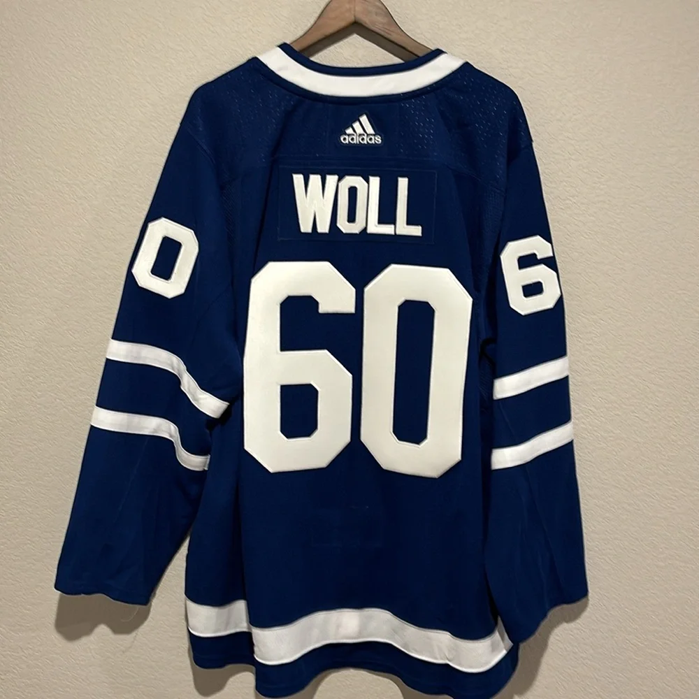 Adidas Authentic Toronto Maple Leafs Jersey. #60 Joseph Woll. Never been worn. - Picture 8 of 12